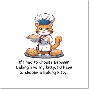 Choose Baking Kitty Posters and Art